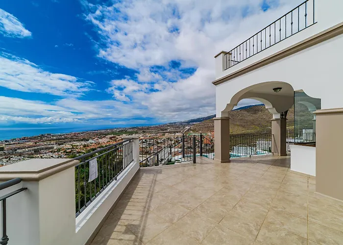 Luxuryvilla Heatedpool Costaadeje Panoramicseaview 别墅 阿德耶