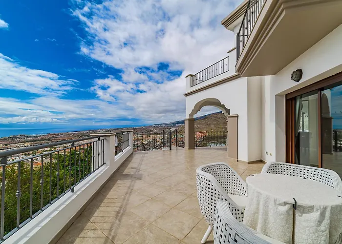 Luxuryvilla Heatedpool Costaadeje Panoramicseaview 阿德耶