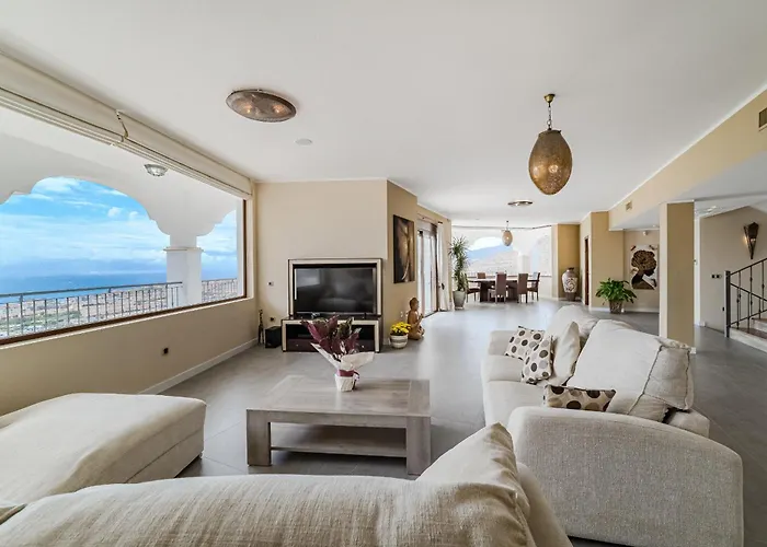 Luxuryvilla Heatedpool Costaadeje Panoramicseaview