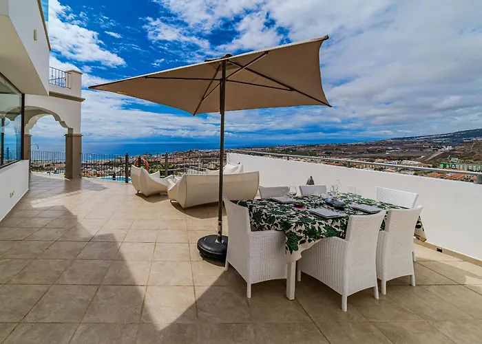 Luxuryvilla Heatedpool Costaadeje Panoramicseaview