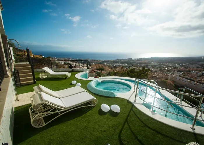 Luxuryvilla Heatedpool Costaadeje Panoramicseaview Willa Costa Adeje (Tenerife)